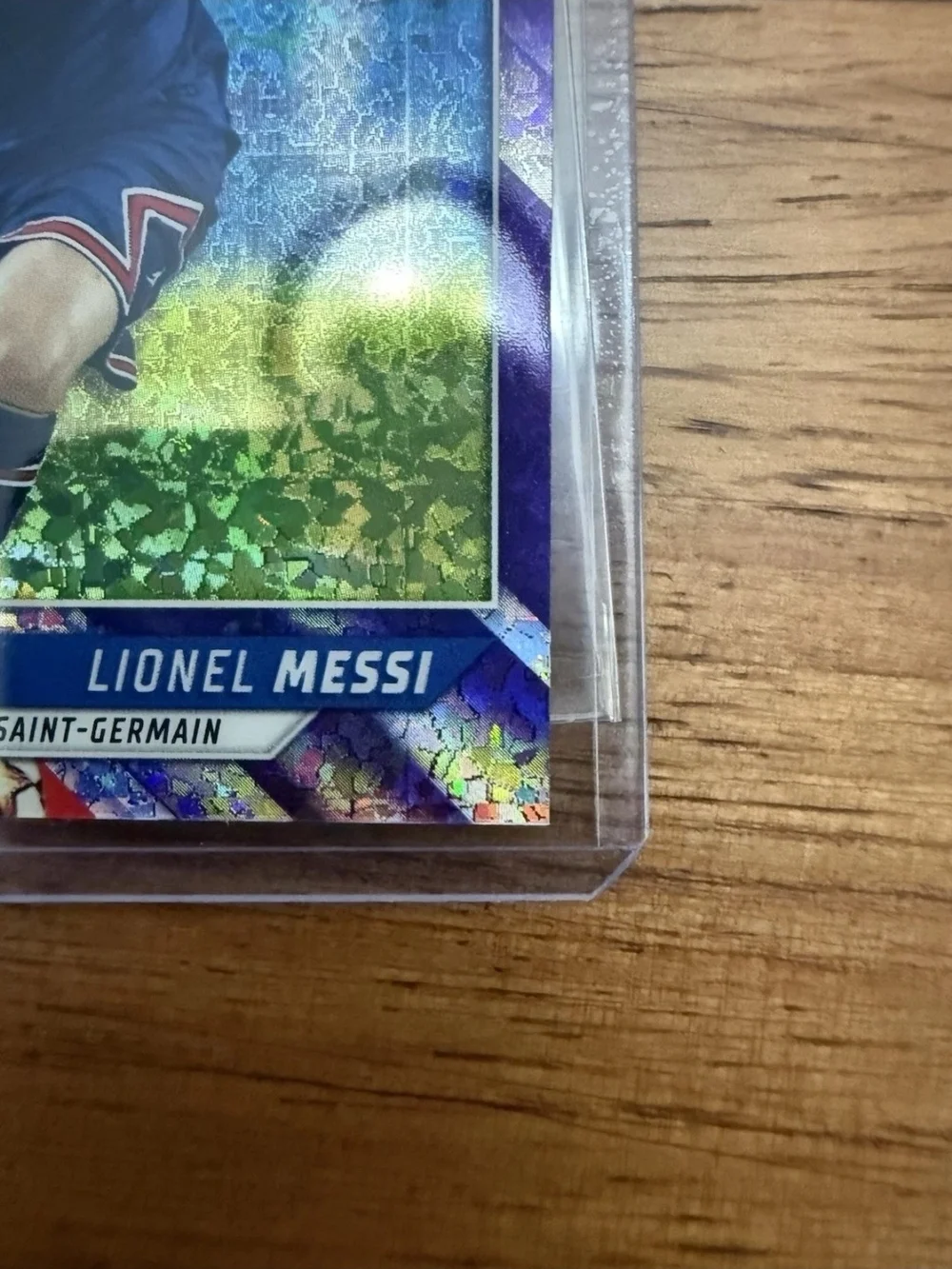 137/250 Topps Chrome Lionel Messi Purple Refractor